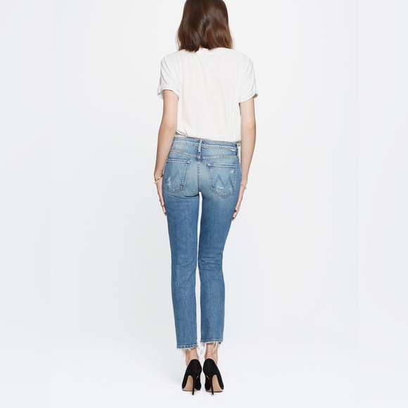 MOTHER The Flirt Fray in Cold Feet Size 25 - Picture 8 of 14